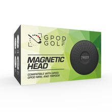 Load image into Gallery viewer, GPOD GOLF Magnetic Head packaging box. Compatible with gpod, gpod mini, and tripods. Green box. 
