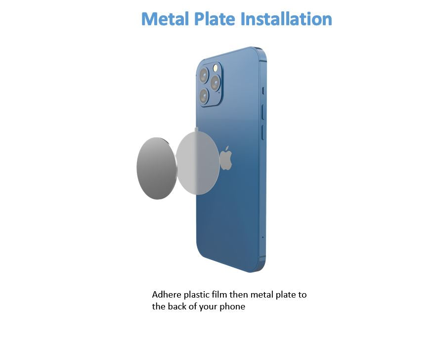 metal plate installation instructions for the gpod caddy
